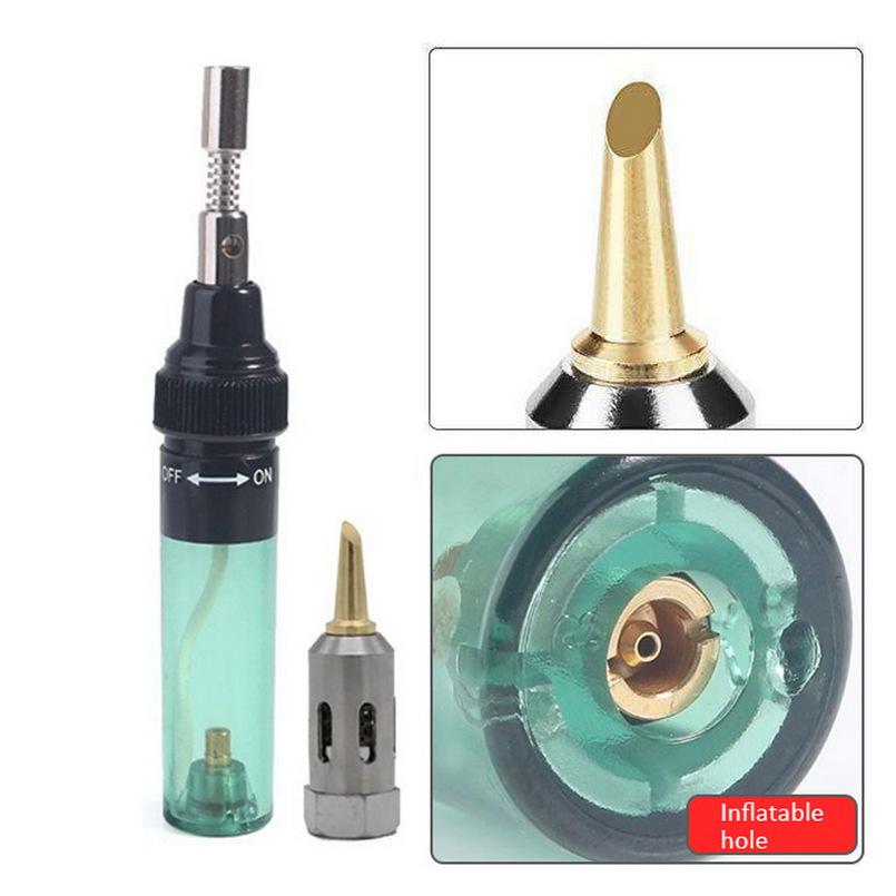 Gas Welding Soldering Iron Welding Pen Burner Blow Torch Gas Soldering Iron Cordless Butane Tip Tool