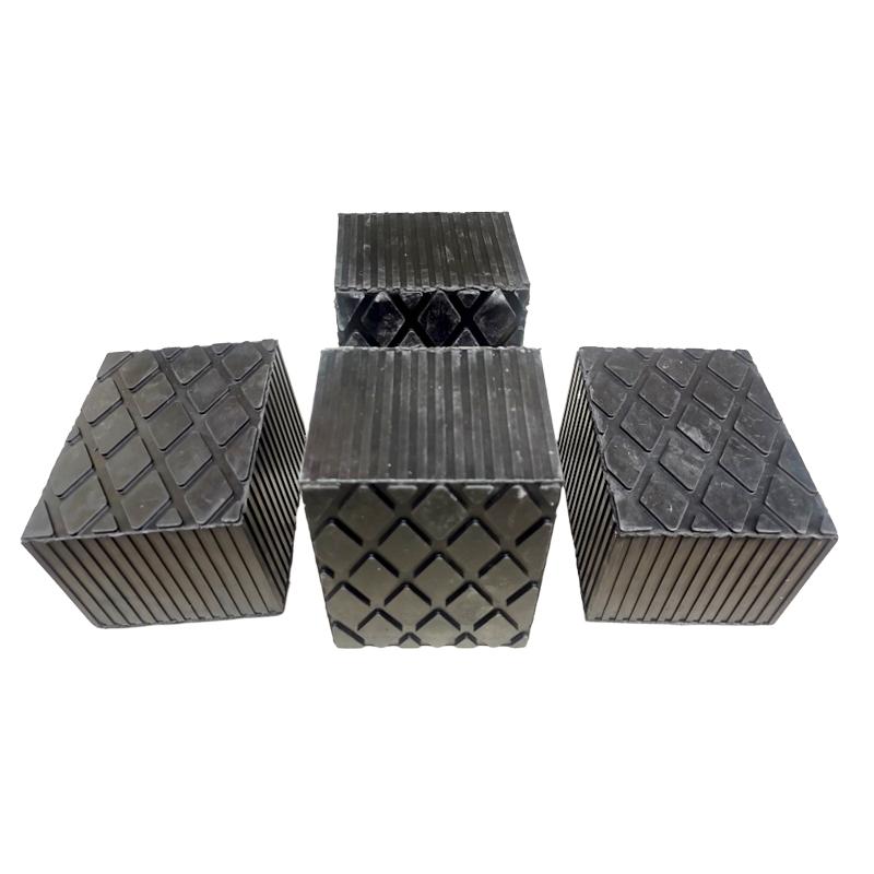 Lift Car Flooring Solid Rubber Mat Lifting Machine Accessories Lift Rubber Jack Pad for Car Lift Rubber Cushion Block 4 Sold by