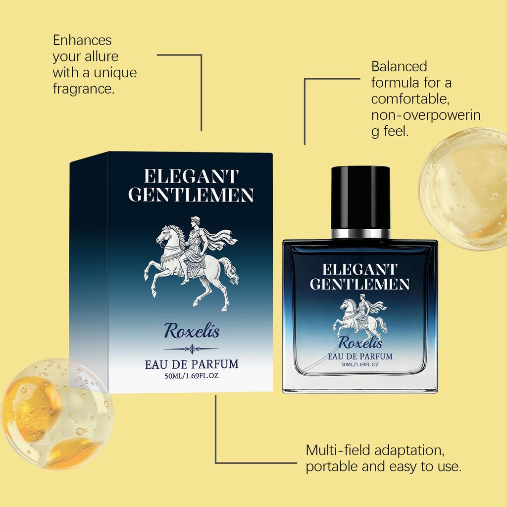 Christmas Elegant Citrus Cologne For Men Light Long Lasting Fresh Scent Portable Gentle Fragrance