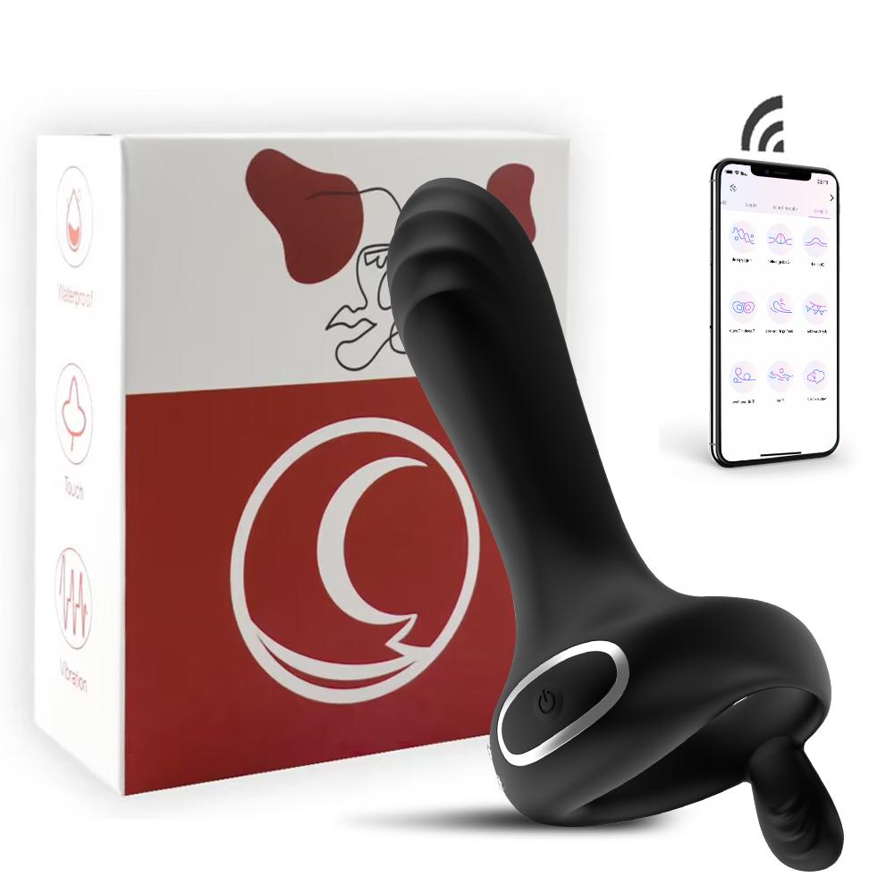Penis Cock Ring Vibrator Male Delay Trainer Ejaculation Massager Wireless Remote Cockring Sleeve Sex Toys for Men Adults
