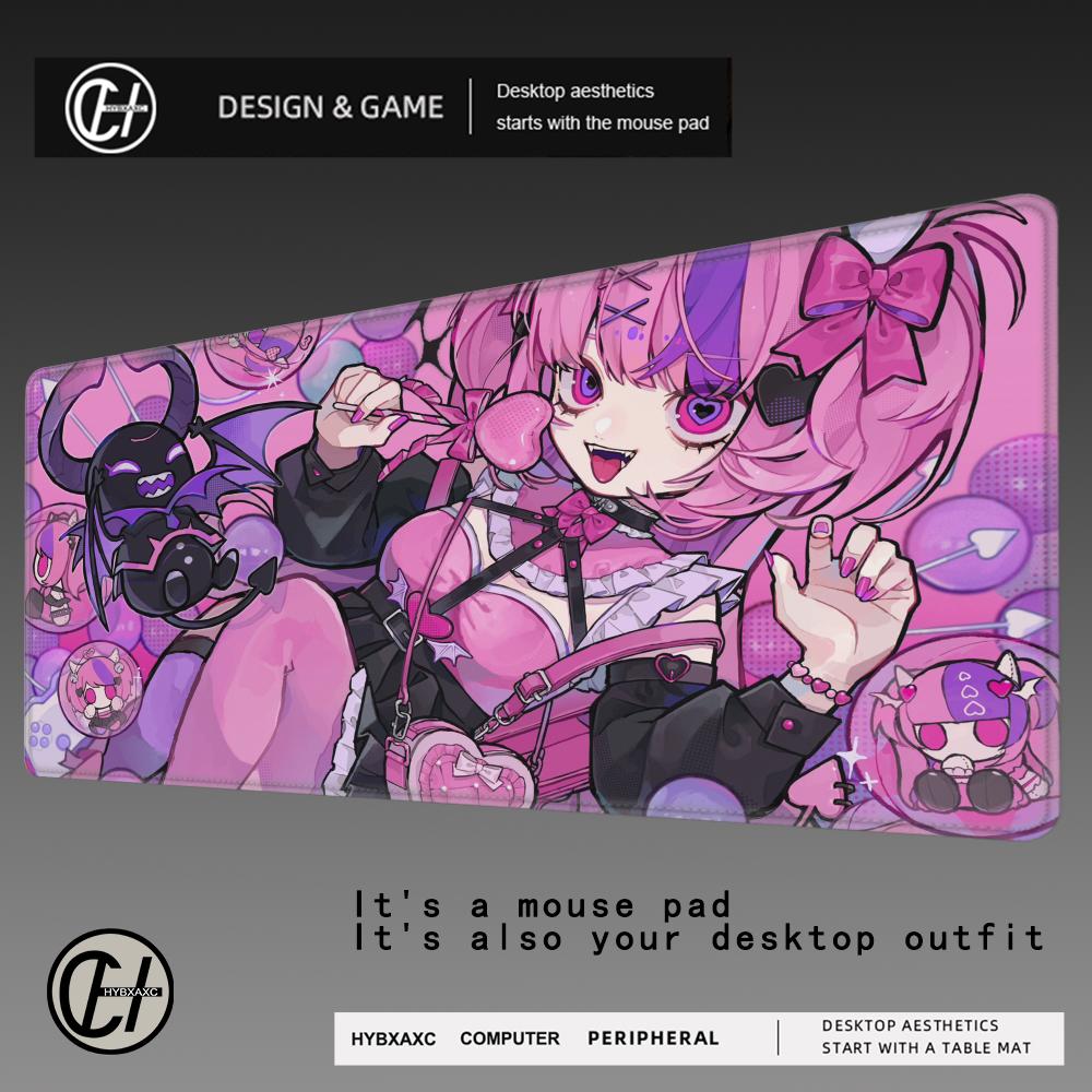 HYBXAXC Mouse Pads Anime Sexy Girls Ultra-Smooth Non-Slip Ideal For 900x400 Gamers Mouse Pad Shock-Absorbing Protect Your Desk