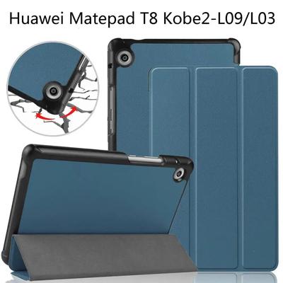 Für Huawei MatePad T8 Kobe2-L09 Kobe2-L03 8,0 ''Tablet Ultra Slim Leder Magnetische Stand Abdeckung Funda für Huawei T8 Fall