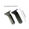 2 Pieces Ebike Front Pedals Scooters Footrests Non Slip Sturdy Versatile Lightweight Foot Pegs