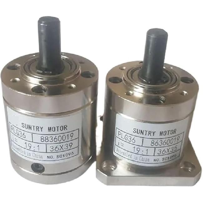 

1 шт. 3.71:1 Планетарний редуктор PLG36 Планетарний редуктор 36 мм для вхідного вала двигуна постійного струму або крокового двигуна 5 мм(3.71 до 1 Круглий фланець) 3.71to1 SquareFlange