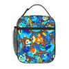 Cartoon Pokemon Theme Insulated Lunch Bag Meal Pack Rice Bag  Bolsa Student Bento Lunch Handbag Insulation