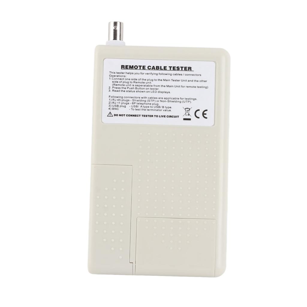 4 in 1 Portable LAN Network Cable Tester Remote RJ11 RJ45 USB BNC for UTP STP Cables Tracker