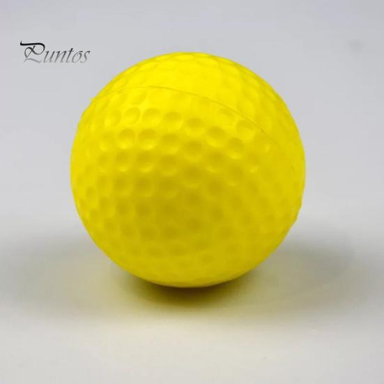 Golf Ball 2Pcs Balls Elastic High Visibility Eco-friendly Safety Sport Samp Outdoor Practice Children Toys for