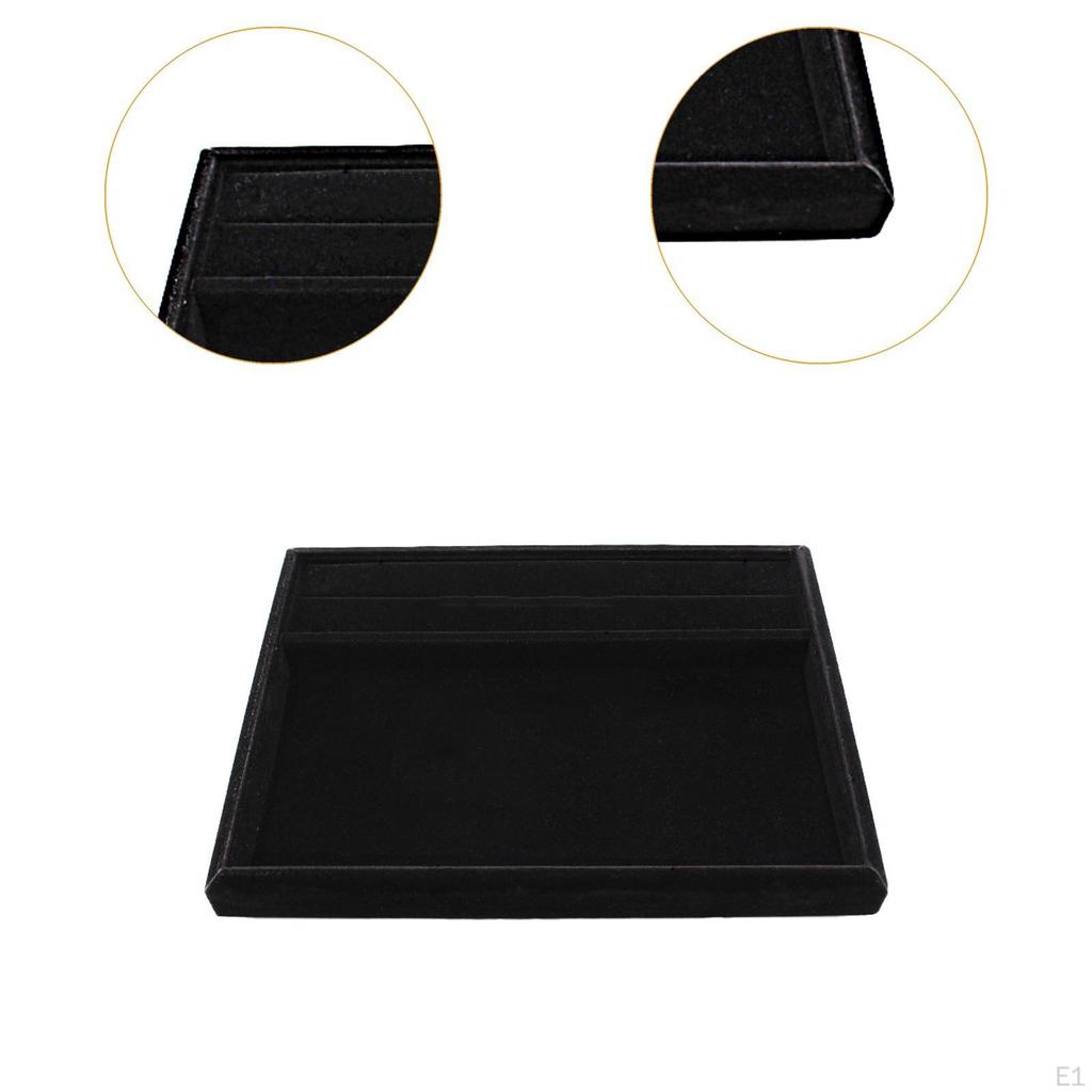 Jewelry Display Tray Necklace Bracelet Showcase Display,Elegant,Empty Plate Holder for
