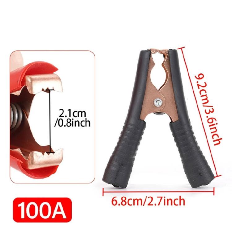 High Conductivity 100A Test Clip Coated Clamps For Battery Testing Welding And Equipment Maintenance