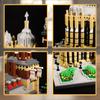 LULUFUN Aachen Cathedral Microblocks Building Castle Toy Block Set World Heritage Model Germany Famous Building Aachener Dom DIY Hobby Model Kids