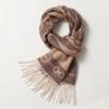 Hengyuanxiang Women's Double-Sided Cashmere Scarf