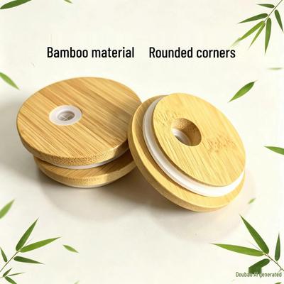 Eco-Friendly Bamboo Lid for Beverage and Storage Cups