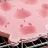Ocean Animal Silicone Ice Cube Tray Food-Grade Flexible Mold for Seashell Turtle Whale Shapes Easy-Release Fun Ice Maker for Cocktails