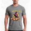 Helloween Pumpkin Garden TShirt Summer Casual Cotton Tee Oversized Streetwear Tops Vintage Graphic Print Unisex Unisex Unisex