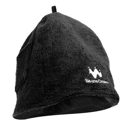 Sauna Large Meditation Hat [Sauna Crown] Hat, Size, Unisex, Towel-Type, Deep, Double-Layered, Cute, Washable,