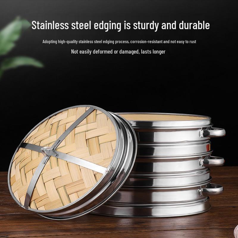 Multi-Layer Stainless Steel Food Steamer