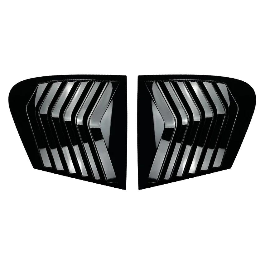 

For BMW 1 Series F20 118i 120i Hatchback 2011-2019 Car Rear Louver Window Side Shutter Cover Trim Sticker Vent Scoop ABS Carbon