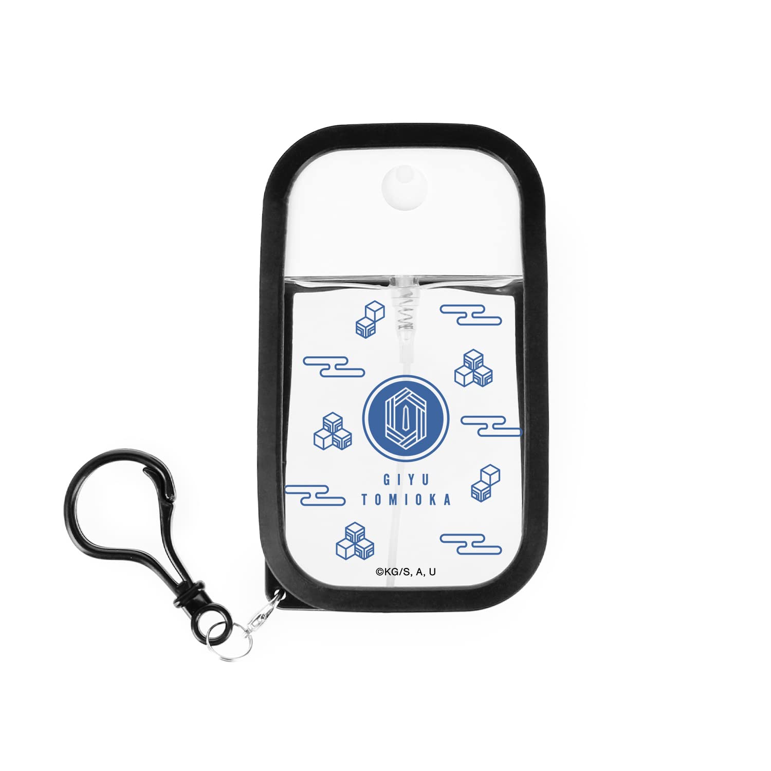 

TV anime Kimetsu no Giyu Tomioka Spray bottle with silicone cover “Demon Slayer: Yaiba”