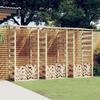 Vidaxl Gazebo da Giardino con Tetto, 3 Pezzi, 100X90X200 Cm, Pino