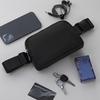 Unisex Sports Waist Bag for Yoga Storage, Workout Running Chest Bag, Stylish Crossbody Waist Pack