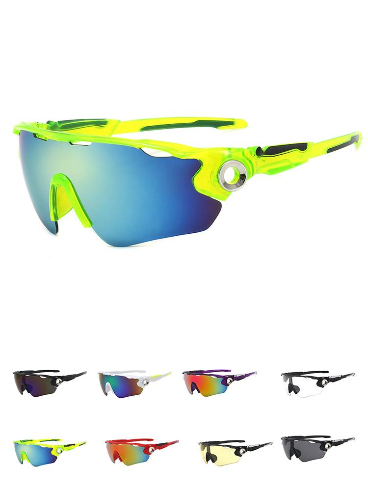 Fahrradbrillen 8 Farben Outdoor-Sport-Sonnenbrillen Herren Damen Fahrradbrillen MTB-Brillen Rennrad-Sonnenbrillen