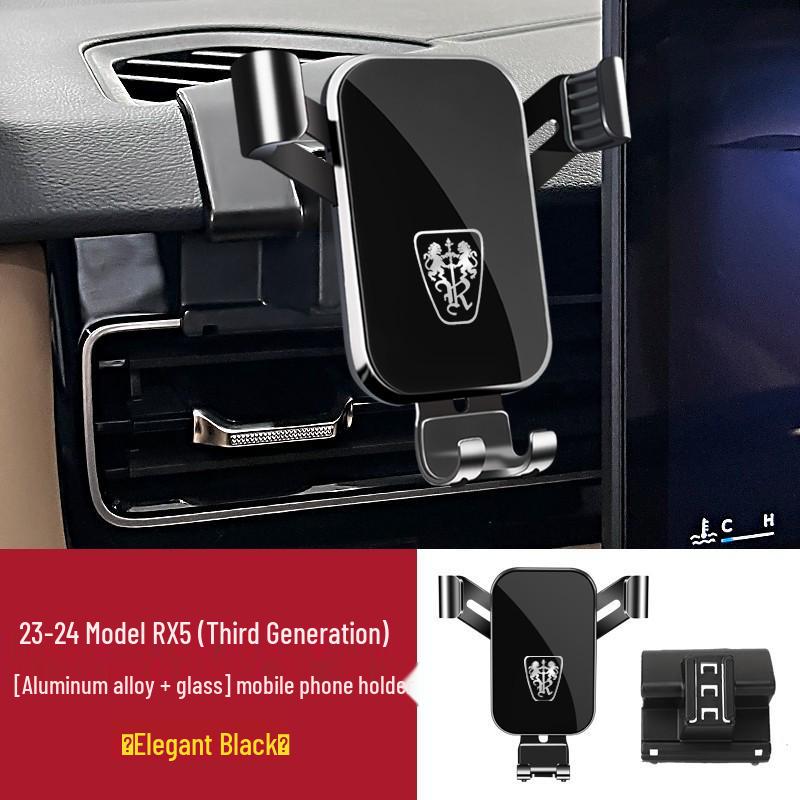Roewe RX Series i6 MAX PLUS Ei5 iMAX8 350 Car Phone Holder High Gloss Black