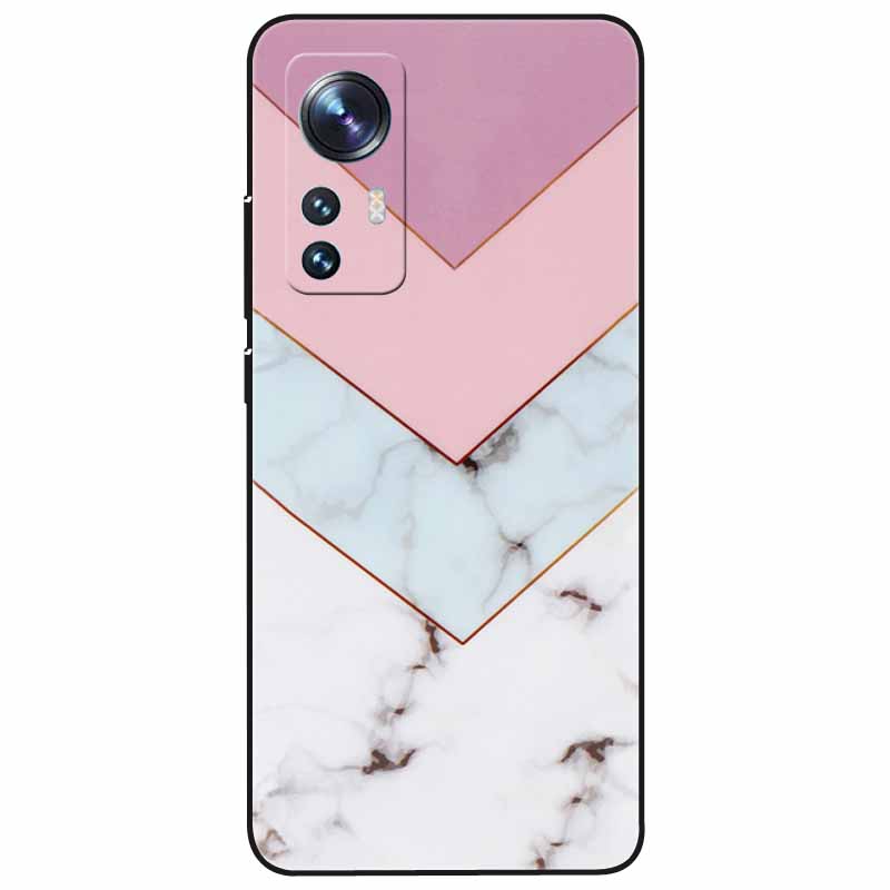 For Xiaomi Redmi Note 12s Case 12 S Soft Black Silicone Cool Marble TPU Funda Para for Redmi Note 12S 2023 Shockproof Note12s
