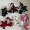 Mobile Phone Pendant Star Pendant Five-pointed Star Weave Key Ring  Bag Pendant