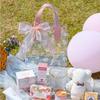 PVC Transparent Daisy Gift Bag Wedding Favors Daisy Packaging Bag Gift Tote Bags  Party Supplies