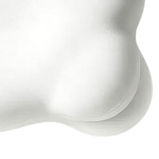 Ergonomisches Wolkenkissen Memory-Schaum Konturkissen mit atmungsaktivem Bezug Doppelte Höhe Halswirbelsäulen-Stützkissen für Seiten-, Rücken- und Bauchschläfer