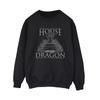 Game Of Thrones: House Of The Dragon Womens/Ladies Throne Text Sweatshirt