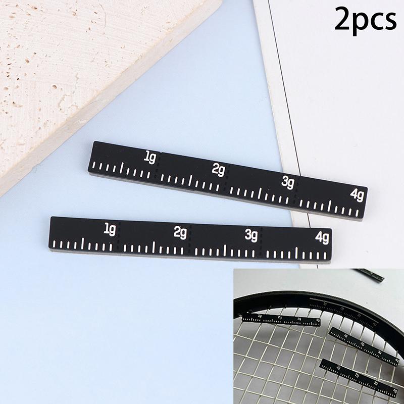 2Pcs Tennis Racket Balance Adjust Adhesive Weighted Tape Weight Per Piece 4G For Squash Racquet Golf Club Badminton Pickleball