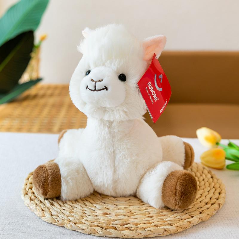 

Super Cute Alpaca Doll Creative Home Decoration Doll Comfort Pillow Children s Holiday Gift Grab Machine 30cm【0.16kg】