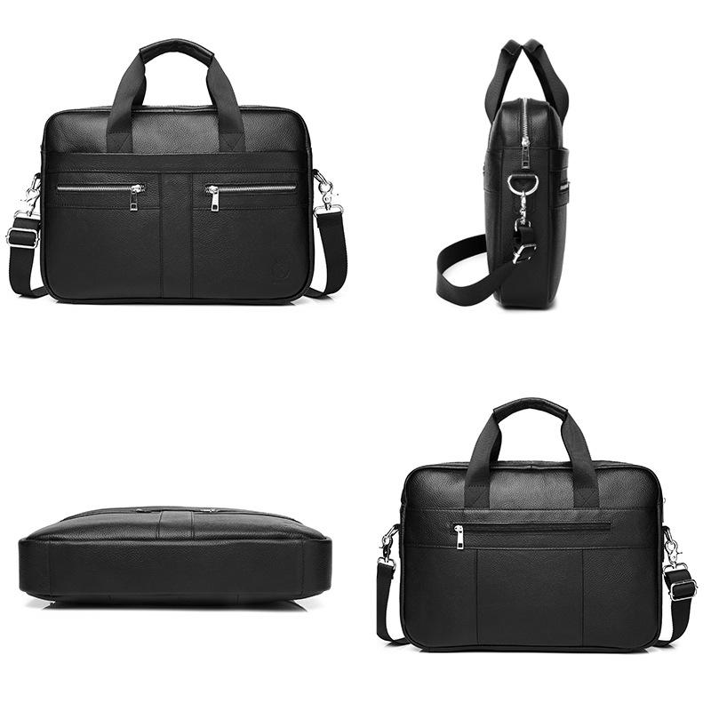Men's Briefcase, Genuine Leather, Men's Computer Bag