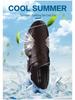 2023 Men's Cool Genuine Cowhide Leather Sandals: Breathable, Soft Sole, Casual Dad Style