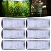 6 Pezzi Cotone Filtrante per Acquario Ricambio Accessorio per Filtro da Parete per Vasche per Pesci