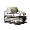 Nordic Style Double-Layer Kitchen Dish Rack