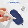 Earbuds Case for QCY T17 Wireless Bluetooth-Compatible Protective Cover with Buckle Earphone Silicone Protector Shell Accessory