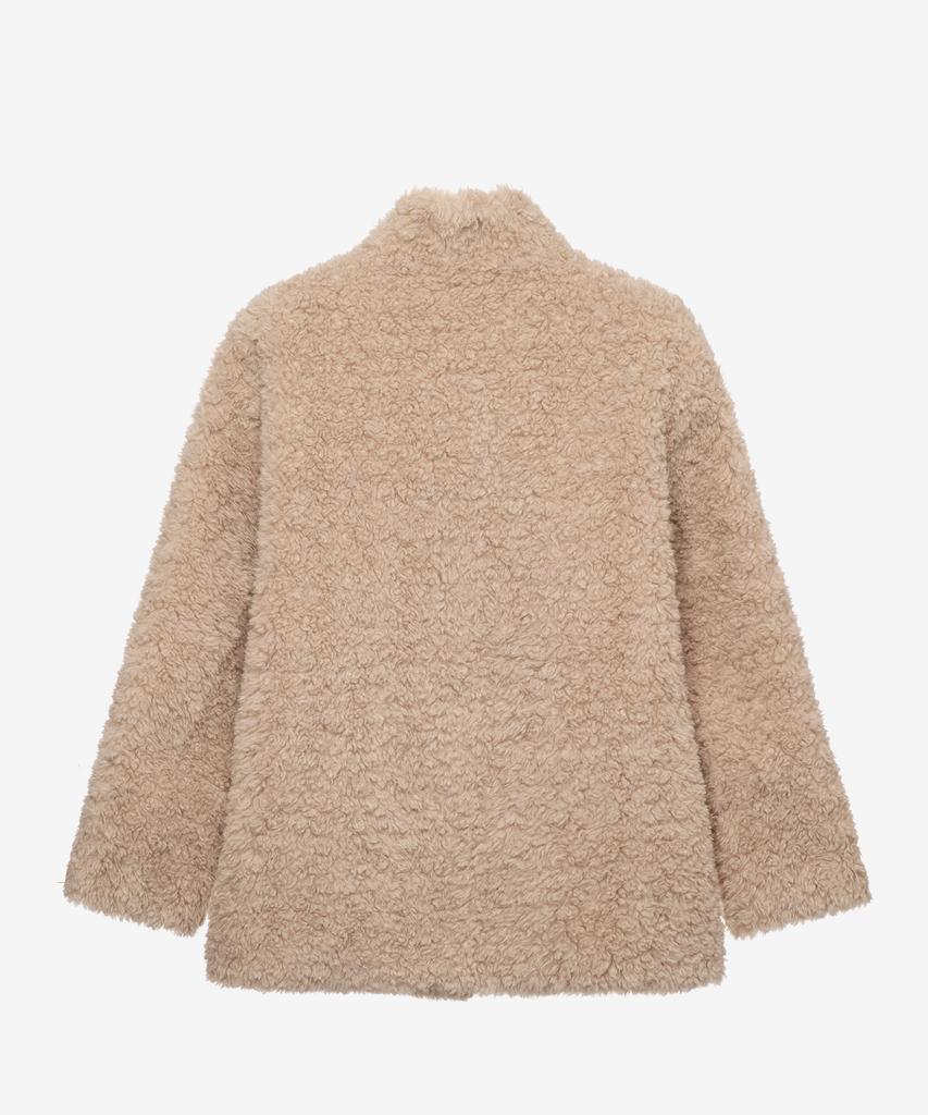 MIND BRIDGE WOMEN [W] Shearling Half Fur Coat - 2 Colors