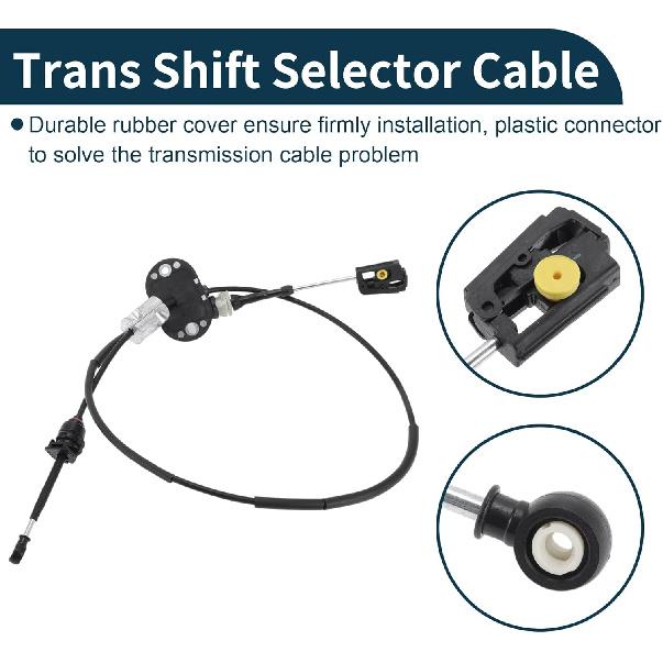 Automatic Transmission Gear Shifter Cable for Ford Focus 2005-2007 Automatic No.5S4Z7E395C/5S4Z7E395BB Trans Gear Shift Control Lever Cable