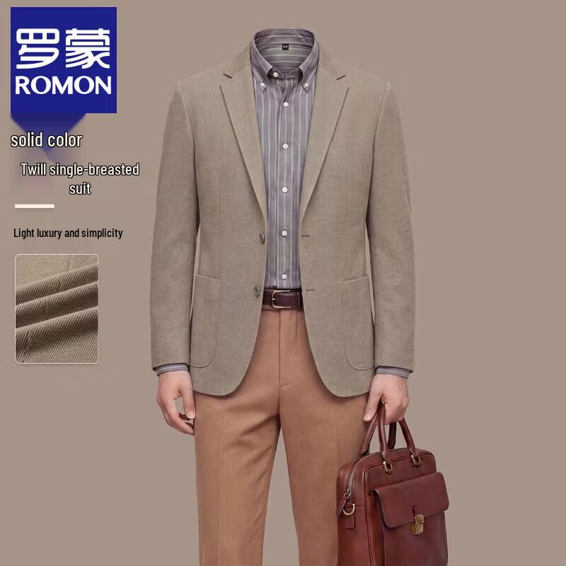 Romons Men s Old Money Style Casual Blazer 48