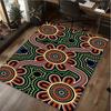 Aboriginal  Rug - Home carpet Office Decorative Carpet For Living Room Bedroom Door Mat Floor Rug Computer Chair Area Rug