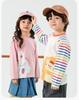 Dudu Family 100% Cotton Long Sleeve Children's T-shirt for Boys and Girls - Spring Top
