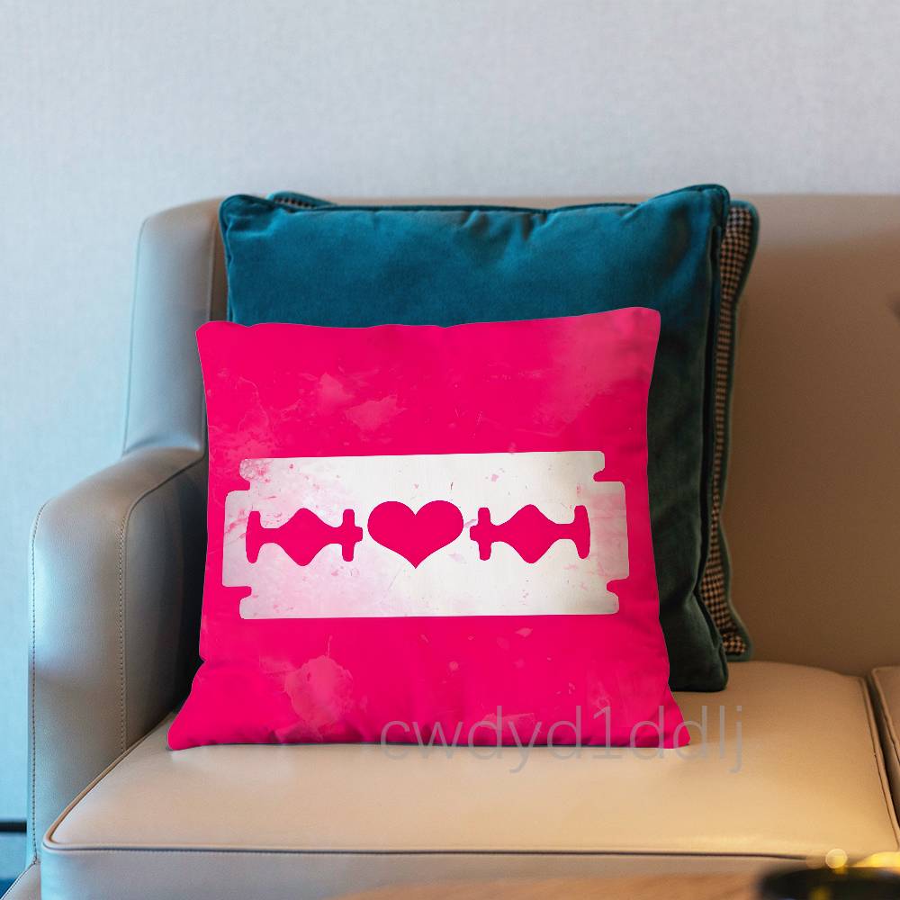 H-Him Ville Valo Band Pillow Case Cover Square Sofa With For Pattern Comfortable Cushion Suitable Of Room