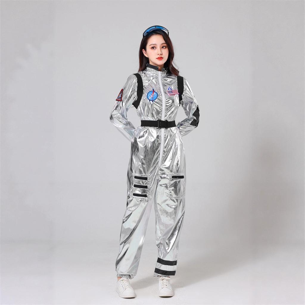 Halloween space costumes men and women couple uniforms children astronaut stage attire