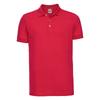 Russell Mens Stretch Fitted Polo Shirt