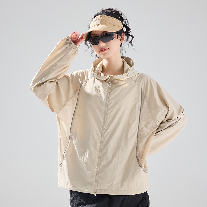 1011 summer new ice silk breathable men's and women's jackets versatile casual fishing climbing running quick-drying sunscreen clothes