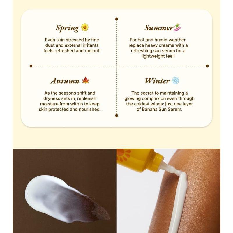 UNLEASHIA Niacinamid Banane Sonnenserum