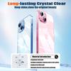 Official Not Yellowing High Clear Plating Case for For Iphone 16 15 14 13 12 11 Pro Max Plus Ultrathin Lens Film Protect Soft Cover