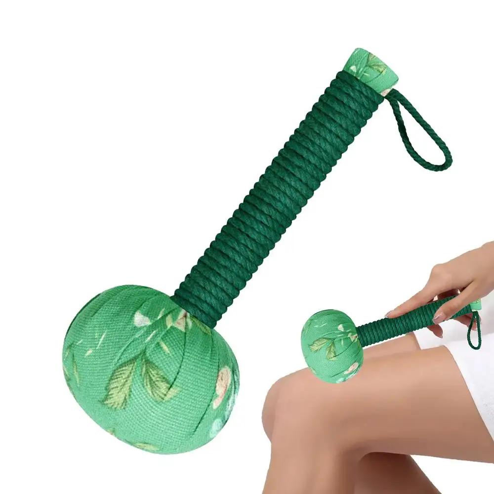 

Удобные инструменты для постукивающего массажа Расслабляющий массажный стик с наполнителем из полыни для мышц Меридианы Акупунктурные точки Перкуссионный массажер Молоток